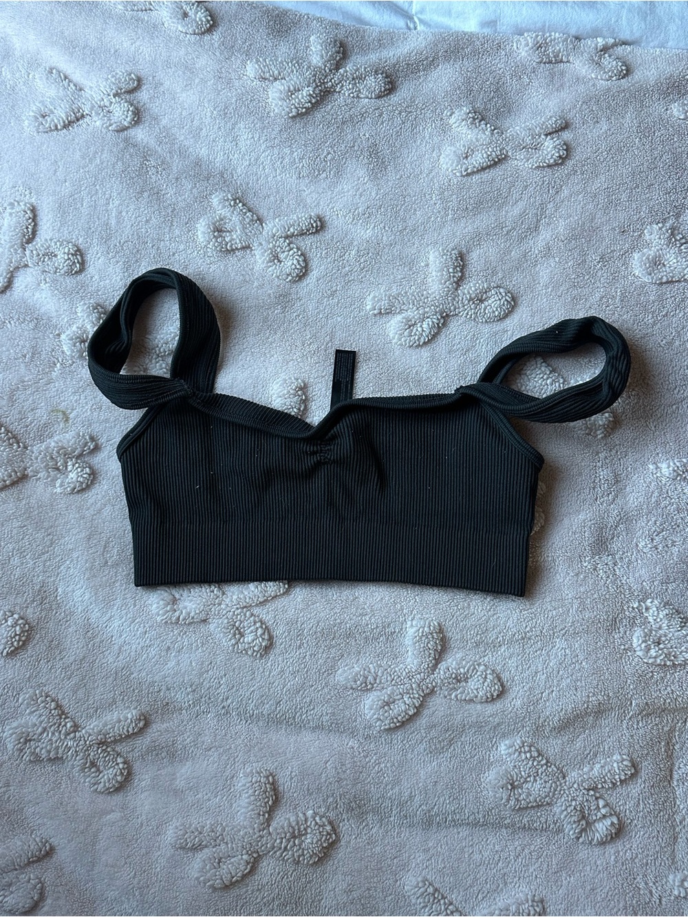 Urban Outfitters Black Ribbed Tank Top